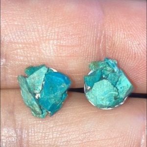 Handmade Chrysocolla Earrings